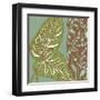 Nouveau Leaves III-Chariklia Zarris-Framed Art Print