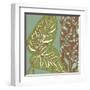 Nouveau Leaves III-Chariklia Zarris-Framed Art Print