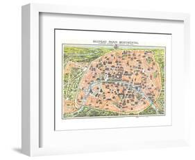 Nouveau Paris Monumental 1910-Leconte-Framed Art Print