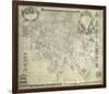 Nouveau Plan De Paris 1728-J^ Delagrive-Framed Premium Giclee Print