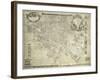 Nouveau Plan de Paris, 1728-J^ Delagrive-Framed Giclee Print