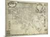 Nouveau Plan de Paris, 1728-J^ Delagrive-Mounted Giclee Print