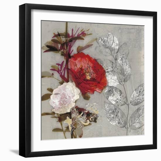 Nouveau Rose 1-Matina Theodosiou-Framed Art Print