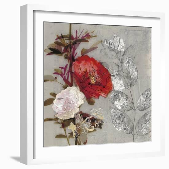 Nouveau Rose 1-Matina Theodosiou-Framed Art Print