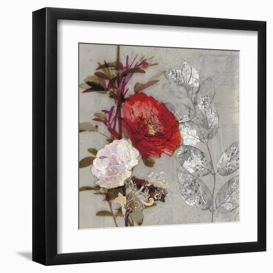 Nouveau Rose 1-Matina Theodosiou-Framed Art Print