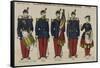 Nouvel uniforme de l'infanterie française-null-Framed Stretched Canvas