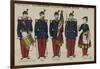 Nouvel uniforme de l'infanterie française-null-Framed Giclee Print