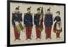 Nouvel uniforme de l'infanterie française-null-Framed Giclee Print