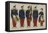 Nouvel uniforme de l'infanterie française-null-Framed Stretched Canvas