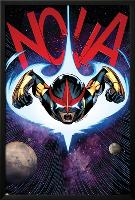 Nova #6 Cover: Nova-Ed McGuinness-Lamina Framed Poster