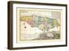 Nova Designatio Insulae Jamaicae-Georg Matthaus Seutter-Framed Premium Giclee Print