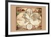 Nova Orbis Tabula-A. F. Dewit-Framed Premium Giclee Print