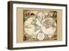 Nova Orbis Tabula-A. F. Dewit-Framed Art Print