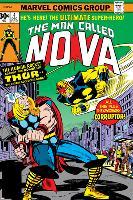 Nova: Origin Of Richard Rider - The Man Called Nova No.4 Cover: Nova and Thor-Sal Buscema-Lamina Framed Poster