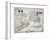 Nova Scotia and Newfoundland, Series of World Maps, c.1850-John Rapkin-Framed Giclee Print