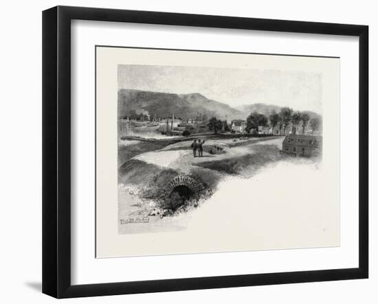 Nova Scotia, Annapolis, from the Old Fort, Canada, Nineteenth Century-null-Framed Giclee Print