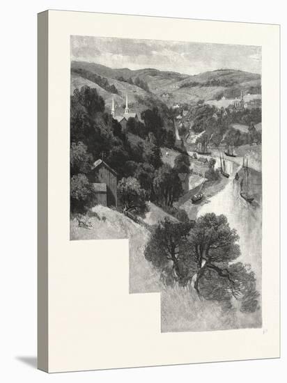 Nova Scotia, Bear River, Canada, Nineteenth Century-null-Stretched Canvas