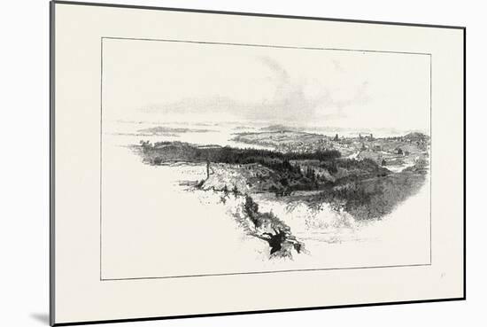 Nova Scotia, Chester, Canada, Nineteenth Century-null-Mounted Giclee Print