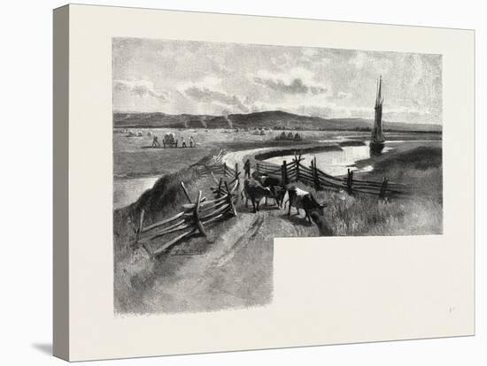 Nova Scotia, Dyke Lands, Canada, Nineteenth Century-null-Stretched Canvas