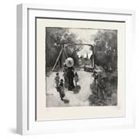 Nova Scotia, Entering Antigonish, Canada, Nineteenth Century-null-Framed Giclee Print