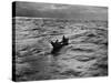 Nova Scotia Fishermen at Sea Off Grand Banks-Peter Stackpole-Stretched Canvas