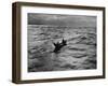 Nova Scotia Fishermen at Sea Off Grand Banks-Peter Stackpole-Framed Photographic Print