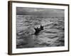 Nova Scotia Fishermen at Sea Off Grand Banks-Peter Stackpole-Framed Photographic Print