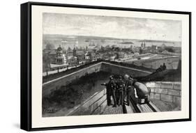 Nova Scotia, Halifax, from Citadel, Canada, Nineteenth Century-null-Framed Stretched Canvas