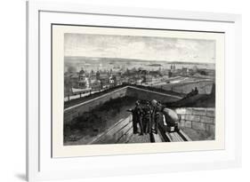 Nova Scotia, Halifax, from Citadel, Canada, Nineteenth Century-null-Framed Giclee Print