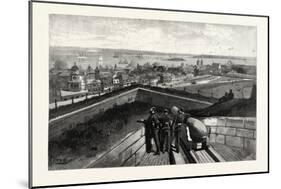 Nova Scotia, Halifax, from Citadel, Canada, Nineteenth Century-null-Mounted Giclee Print