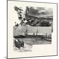 Nova Scotia, in the Annapolis Valley, Canada, Nineteenth Century-null-Mounted Giclee Print