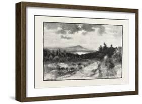 Nova Scotia, Lake Catalone, Canada, Nineteenth Century-null-Framed Giclee Print