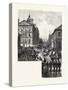 Nova Scotia, Looking Up George Street, Halifax, Canada, Nineteenth Century-null-Stretched Canvas