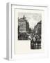 Nova Scotia, Looking Up George Street, Halifax, Canada, Nineteenth Century-null-Framed Giclee Print