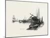 Nova Scotia, Marine Slip and Docks, Yarmouth, Canada, Nineteenth Century-null-Mounted Giclee Print