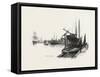 Nova Scotia, Marine Slip and Docks, Yarmouth, Canada, Nineteenth Century-null-Framed Stretched Canvas