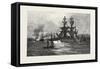 Nova Scotia, Men-Of-War, Halifax Harbour, Canada, Nineteenth Century-null-Framed Stretched Canvas