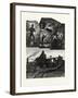 Nova Scotia, Mining Scenes in the Caledonian Mines, Canada, Nineteenth Century-null-Framed Giclee Print