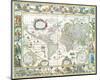 nova totius terrarum orbis-Willem Blaeu-Mounted Art Print