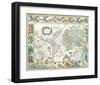 nova totius terrarum orbis-Willem Blaeu-Framed Art Print