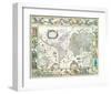 nova totius terrarum orbis-Willem Blaeu-Framed Art Print