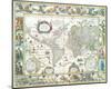 nova totius terrarum orbis-Willem Blaeu-Mounted Art Print