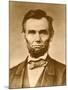 November 1863 Photograph Portrait of Abraham Lincoln-null-Mounted Photographic Print