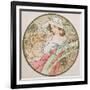 November, 1899 (Detail)-Alphonse Mucha-Framed Giclee Print