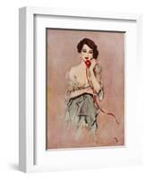 November, 1951-David Wright-Framed Art Print