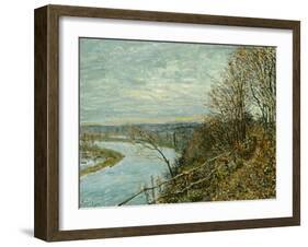 November Afternoon, 1881 by Alfred Sisley-Alfred Sisley-Framed Giclee Print