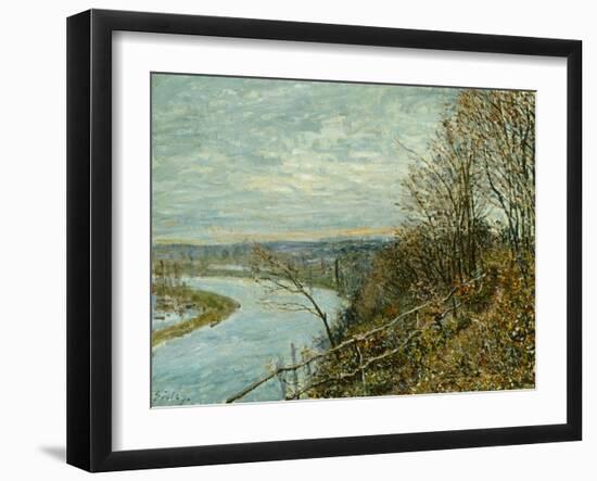 November Afternoon, 1881 by Alfred Sisley-Alfred Sisley-Framed Giclee Print