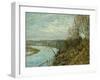 November Afternoon, 1881 by Alfred Sisley-Alfred Sisley-Framed Giclee Print