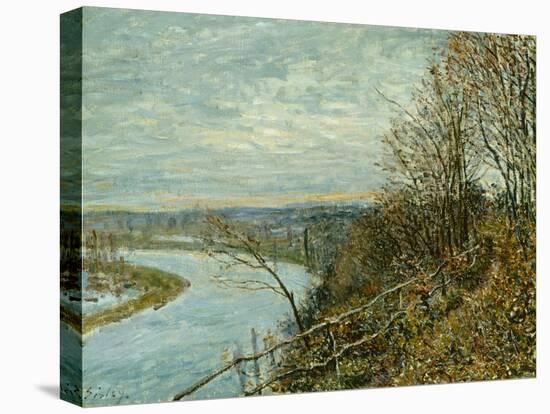 November Afternoon, 1881 by Alfred Sisley-Alfred Sisley-Stretched Canvas