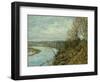 November Afternoon, 1881 by Alfred Sisley-Alfred Sisley-Framed Giclee Print